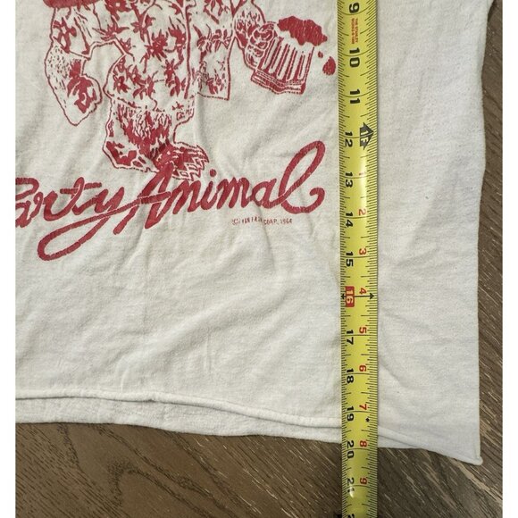 Vtg Screen Stars 1964 Fan Fair Corp Party Animal ringer T shirt Sz Medium retro - Picture 4 of 11